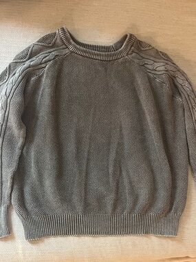 Cable Knit Cotton Sweater